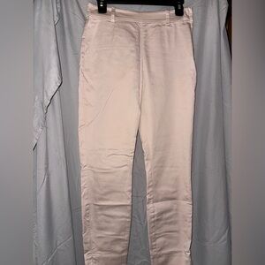 H&M light pink business pants